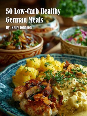 cover image of 50 Low-Carb Healthy German Meals